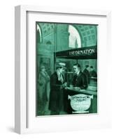 The Information Man-Charles H. Dickson-Framed Giclee Print