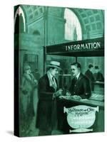 The Information Man-Charles H. Dickson-Stretched Canvas