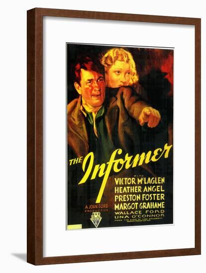 The Informer, 1935-null-Framed Art Print