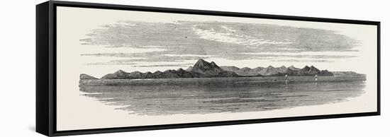 The Inland Sea of Japan: Island of Hime-Sima, in the Tsuwa Nada, and Coast of Kiusiu. 1868-null-Framed Stretched Canvas