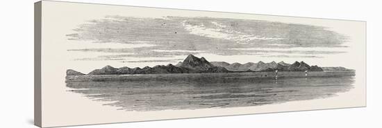 The Inland Sea of Japan: Island of Hime-Sima, in the Tsuwa Nada, and Coast of Kiusiu. 1868-null-Stretched Canvas