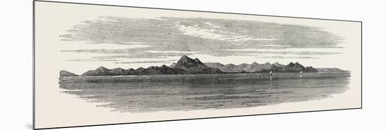 The Inland Sea of Japan: Island of Hime-Sima, in the Tsuwa Nada, and Coast of Kiusiu. 1868-null-Mounted Premium Giclee Print