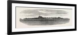 The Inland Sea of Japan: Island of Hime-Sima, in the Tsuwa Nada, and Coast of Kiusiu. 1868-null-Framed Giclee Print