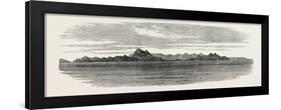 The Inland Sea of Japan: Island of Hime-Sima, in the Tsuwa Nada, and Coast of Kiusiu. 1868-null-Framed Giclee Print