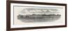 The Inland Sea of Japan: the Bingo Nada, with Yosima Island and Villages. 1868-null-Framed Giclee Print