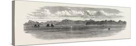 The Inland Sea of Japan: the Bingo Nada, with Yosima Island and Villages. 1868-null-Stretched Canvas