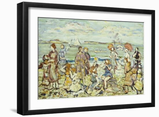 The Inlet-Maurice Brazil Prendergast-Framed Giclee Print