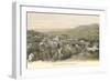 The Inn and Mt. Tom, Woodstock, Vermont-null-Framed Art Print