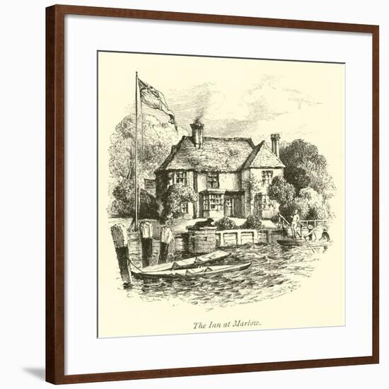 The Inn at Marlow-null-Framed Giclee Print