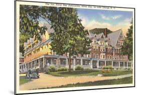 The Inn at Silver Bay, Lake George, New York-null-Mounted Art Print