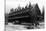 The Inn, Rainier National Park - Rainier National Park-Lantern Press-Stretched Canvas