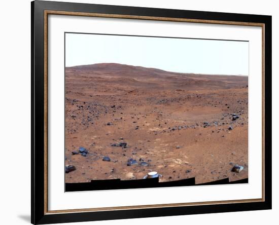 The Inner Basin of Mars-Stocktrek Images-Framed Photographic Print