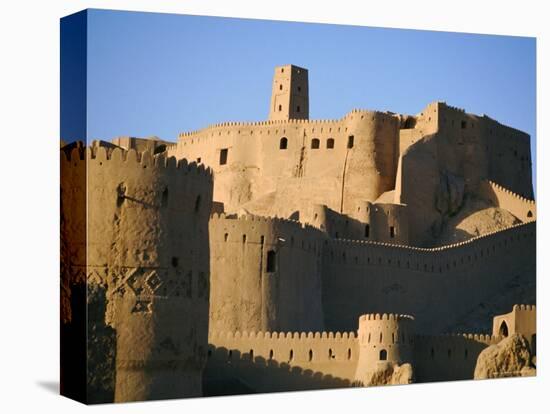 The Inner Citadel, Arg-E Bam, Bam, Iran, Middle East-David Poole-Stretched Canvas