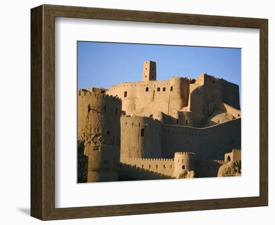 The Inner Citadel, Arg-E Bam, Bam, Iran, Middle East-David Poole-Framed Photographic Print