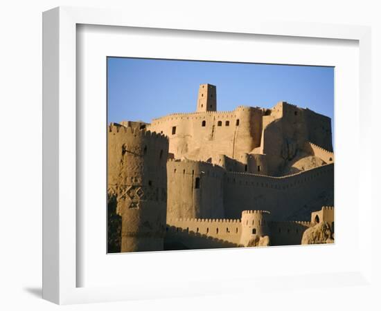 The Inner Citadel, Arg-E Bam, Bam, Iran, Middle East-David Poole-Framed Photographic Print