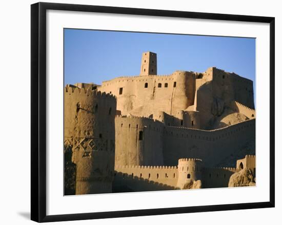 The Inner Citadel, Arg-E Bam, Bam, Iran, Middle East-David Poole-Framed Photographic Print