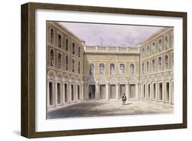 The Inner Court of Drapers' Hall, 1854-Thomas Hosmer Shepherd-Framed Giclee Print