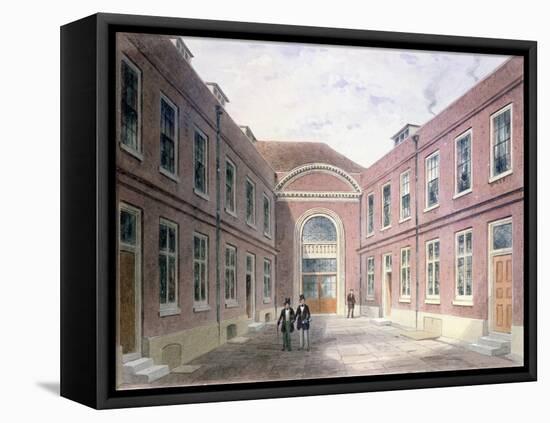 The Inner Court of Girdlers Hall Basinghall Street, 1853-Thomas Hosmer Shepherd-Framed Stretched Canvas