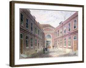 The Inner Court of Girdlers Hall Basinghall Street, 1853-Thomas Hosmer Shepherd-Framed Giclee Print