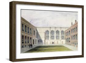The Inner Court of Merchant Taylors' Hall, 1853-Thomas Hosmer Shepherd-Framed Giclee Print