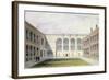 The Inner Court of Merchant Taylors' Hall, 1853-Thomas Hosmer Shepherd-Framed Giclee Print