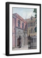 The Inner Court to Old Salters' Hall, 1750-Wilson-Framed Giclee Print