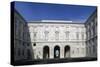 The Inner Courtyard of the Ajuda National Palace-null-Stretched Canvas