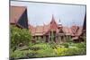 The Inner Courtyard of the National Museum in Phnom Penh, Cambodia-null-Mounted Giclee Print