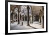 The inner courtyard of the Palazzo Medici Riccardi, Florence, UNESCO World Heritage Site, Tuscany, -Julian Elliott-Framed Photographic Print