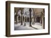 The inner courtyard of the Palazzo Medici Riccardi, Florence, UNESCO World Heritage Site, Tuscany, -Julian Elliott-Framed Photographic Print