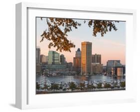 The Inner Harbor, Baltimore.-Jon Hicks-Framed Photographic Print