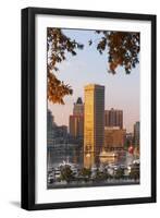 The Inner Harbor, Baltimore.-Jon Hicks-Framed Photographic Print