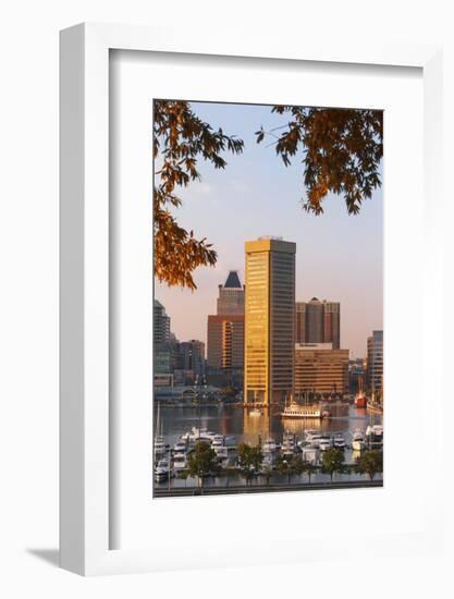 The Inner Harbor, Baltimore.-Jon Hicks-Framed Photographic Print