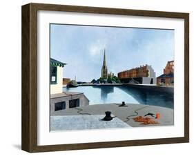 The Inner Pool, Bristol, 1960-Tristram Paul Hillier-Framed Giclee Print