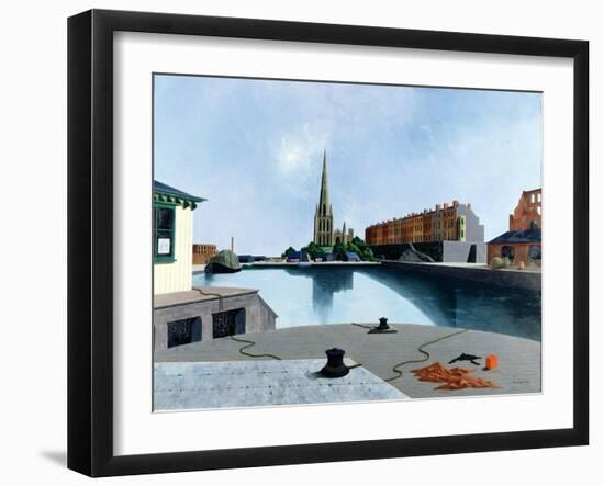 The Inner Pool, Bristol, 1960-Tristram Paul Hillier-Framed Giclee Print