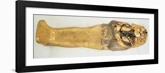 The Innermost Coffin of the King, from the Tomb of Tutankhamun-Egyptian 18th Dynasty-Framed Giclee Print