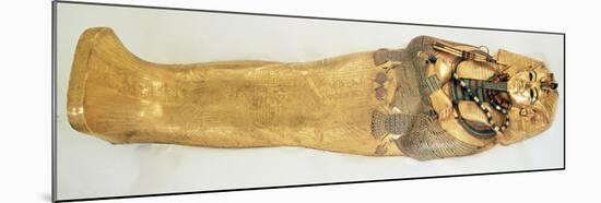 The Innermost Coffin of the King, from the Tomb of Tutankhamun-Egyptian 18th Dynasty-Mounted Giclee Print