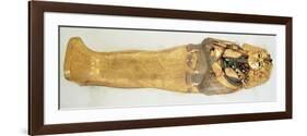 The Innermost Coffin of the King, from the Tomb of Tutankhamun-Egyptian 18th Dynasty-Framed Premium Giclee Print