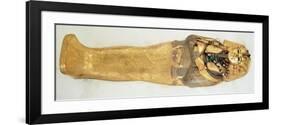 The Innermost Coffin of the King, from the Tomb of Tutankhamun-Egyptian 18th Dynasty-Framed Premium Giclee Print