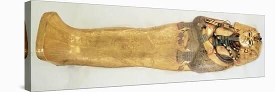 The Innermost Coffin of the King, from the Tomb of Tutankhamun-Egyptian 18th Dynasty-Stretched Canvas