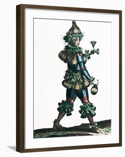 The Innkeeper, Allegorical Costume Design-Nicolas Bonnart-Framed Giclee Print
