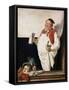 The Innkeeper-Eduard Grutzner-Framed Stretched Canvas