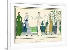 The Innocent Games 1914-Bernard Boutet De Monvel-Framed Premium Giclee Print