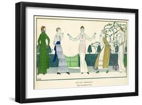 The Innocent Games 1914-Bernard Boutet De Monvel-Framed Art Print