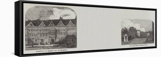 The Inns of Court and Chancery-null-Framed Stretched Canvas