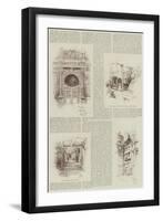 The Inns of Court and Chancery-null-Framed Giclee Print