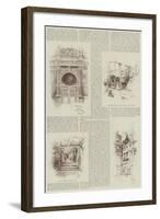 The Inns of Court and Chancery-null-Framed Giclee Print