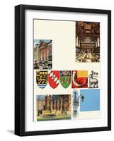 The Inns of Court: the Middle Temple-Escott-Framed Giclee Print