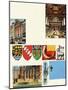 The Inns of Court: the Middle Temple-Escott-Mounted Giclee Print