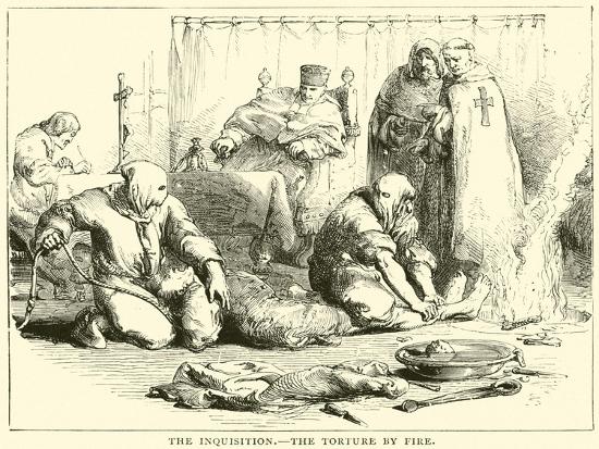 'The Inquisition, the Torture by Fire' Giclee Print | AllPosters.com